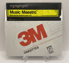 Music Maestro Springboard Apple II Early Game Series 5.25
