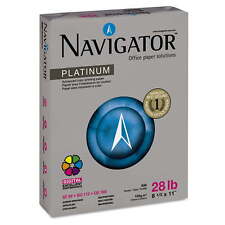 Navigator Platinum Paper 99 Brightness 28lb 8-1/2 x 11 White 500 Sheets/Ream picture