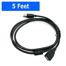 High-Speed USB Extension Cable USB 2.0 Adapter Extender Cord Male/Female 5FT picture