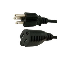 25-50 Feet AC Power Cord Cable Extension NEMA5-15P to 15R SJTW 14 AWG Outdoor UL picture
