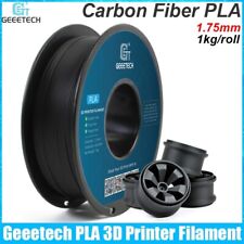 Geeetech Carbon Fiber PLA 3D Printer Filament 1.75mm 1KG High Strength Black NEW picture
