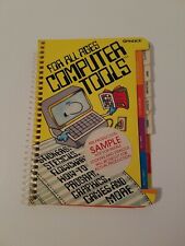 Computer Tools For All Ages Guide Booklet w/ Stickers Rare Pre-Production Sample picture