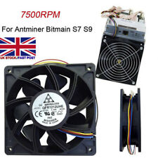7500RPM CPU Cooling Fan Replacement 4-pin Connector For Antminer Bitmain S7 S9 Φ picture