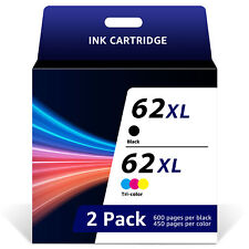 62 XL Ink Cartridges For HP 62XL OfficeJet 5740 Envy 7640 5540 5640 5660 Printer picture