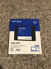 Western Digital 4TB WD Blue SATA Internal SSD 2.5” BRAND NEW SEALED picture
