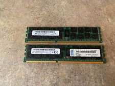 2X MICRON 16GB PC3L-10600R DDR3-1333MHZ 2RX4 REG MT36KSF2G72PZ-1G4E1FG F7-1(3) picture