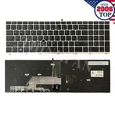 New Genuine US Backlit Keyboard for HP ProBook 650 G4 650 G5 L09593-001 picture