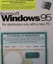 MICROSOFT Introducing Windows 95 Guide Original OEM 1995 Manual Book  picture