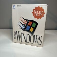 Vintage Windows 3.1 Box Software - Factory Sealed picture