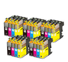 20 PK Quality Ink Set w/ Chip fits Brother LC101 LC103 MFC J470DW J285DW J450DW picture