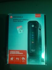 Motorola  SURF Board  (r) eXtreme cable  Modem  of model:SB6121 12v DC 0 75A picture