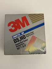 Vintage Factory Sealed Imation IBM Rainbow Diskettes 2HD 10 Pack 3.5 picture