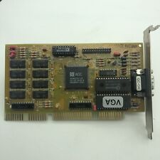 ISA VGA 1 MB Ram Video Card Western Digital 16-Bit Rare Vintage Gaming 16 Bit picture