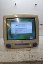 VINTAGE Apple M5521 iMac Grape Purple PPC 400MHz 64MB Ram 10GB HD picture