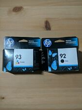 HP 93 Tri-Color & HP 92 Tri-Color For inkjet Printer Ink Cartridges Set of 2 EXP picture