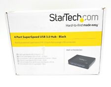 NEW StarTech ST4300USB3 4-Port SuperSpeed USB3.0 Hub - Black -   picture