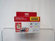 Canon Ink & Paper Combo Pack 4 Colors  Photo Paper Glossy 50pk New in sealed box picture