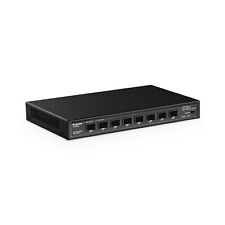 MokerLink 8 Port 10Gbps SFP+ Switch, Support 1G/2.5G/10G SFP Module, 160Gbps ... picture
