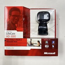Microsoft LifeCam HD-3000 Web Camera New In Sealed Box 1456 picture