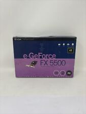 EVGA e-GeForce FX 5500 Graphics Card 128-P1-N320-LX 128mb DDR PCI - New picture