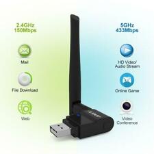EDUP 11AC 600Mbps 2.4G/5G Dual Band Wireless Adapter for Win Mac Linux EP-AC1635 picture