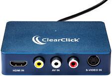 ClearClick Video To USB 1080P HDMI RCA AV Video Capture & Live Streaming Device picture
