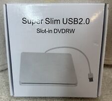 Super Slim USB 2.0 Slot-in External DVDRW for Mac or PC Brand New picture