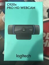 Logitech C920x HD Pro Webcam, Full HD 1080p/30fps Video Calling - Black New picture