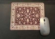 Oriental, Persian, Turkish Carpet Rug Computer Office Desk Mouse Pad, Red, Beige picture