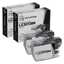 LD Compatible Replacement for Brother LC3013 / LC3013BK High Yield Black Ink 2PK picture