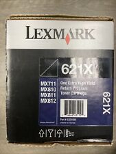 Genuine Lexmark 62D1X00 Black Extra High Yield 621X Toner Cartridge picture