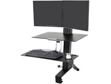 Ergotron Desk 33-349-200 Workfit-S Sit-Stand Dual Display Clamping Work Surface picture