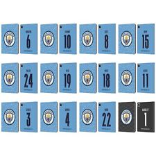 MAN CITY FC 2020/21 WOMEN'S HOME KIT GROUP 1 LEATHER BOOK CASE FOR APPLE iPAD picture