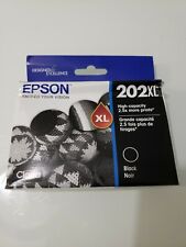 Genuine Epson 202XL Black Ink Cartridge T202XL120 Dated 2024+ G picture