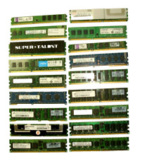 Approximately 1 LB Untested Assorted DDR1-DDR3 SIMMs RAM for Arts, Crafts, Gold picture