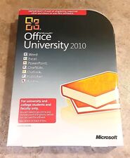 MICROSOFT® OFFICE UNIVERSITY 2010 • COMPLETE w/ PIN & CODE (DVD-2010) picture