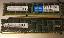 192GB (12x16GB) Micron, Samsung 16GB PC3L 12800R ECC Server Memory Mixed Memory  picture