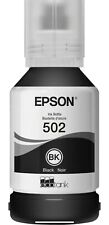 EPSON 502 Ink Bottle Exp 2025 ( 127ml ) Black - Genuine (Opened But Unused) picture