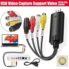 Audio Video VHS VCR to DVD Converter USB 2.0 Capture Card Adapter Digital Format picture