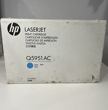 New Sealed Genuine HP 643A Cyan Original LaserJet Toner Cartridge Q5951AC *READ* picture