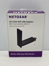 Netgear A6210 AC1200 High Gain WiFi USB 3.0 Adapter 802.11ac Dual Band NOB Mint picture