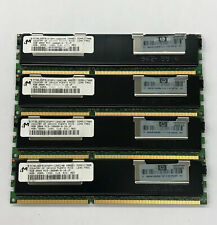 Micron 16GB (4x4GB) ECC SERVER RAM PC3-10600R DDR3-1333 MT36JSZF51272PY-1G4D1AB picture