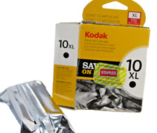 Genuine Kodak 10 XL Black Printer Ink Cartridge CAT 8237216 #AD picture