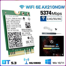 WiFi 6E Card AX210NGW 5374Mbps 2.4G/6GHz M.2 Wireless Network Card For Bluetooth picture