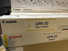 Canon GPR-30 Yellow Original Toner Cartridge  Brand New Sealed Genuine OEM picture
