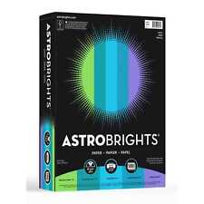 Astrobrights Colored Paper, 8-1/2 x 11 Inches, Assorted Cool, Pack of 500 picture