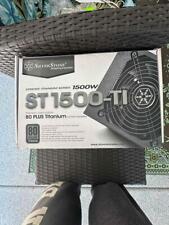 SilverStone Strider Titanium 80 Plus Power Supply 1500W ST1500-TI Open Box #2 picture