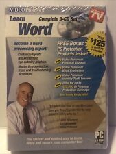 Video Professor Learn Word SEALED Complete 3 CD Set picture