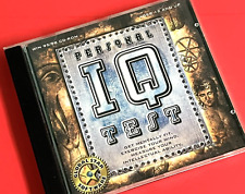 1995 Personal IQ Test CD ROM Get Mentally Fit Exercise Your Mind Measure Your IQ picture