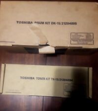 Toshiba Drum Kit DK 15 & Toner Kit TK 15 Lot of 2 Items New Open Box Never Used picture